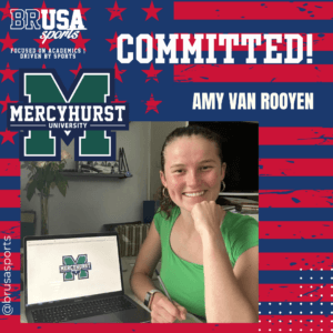 Amy van Rooyen field hockey scholarship athlete at Mercyhurst University