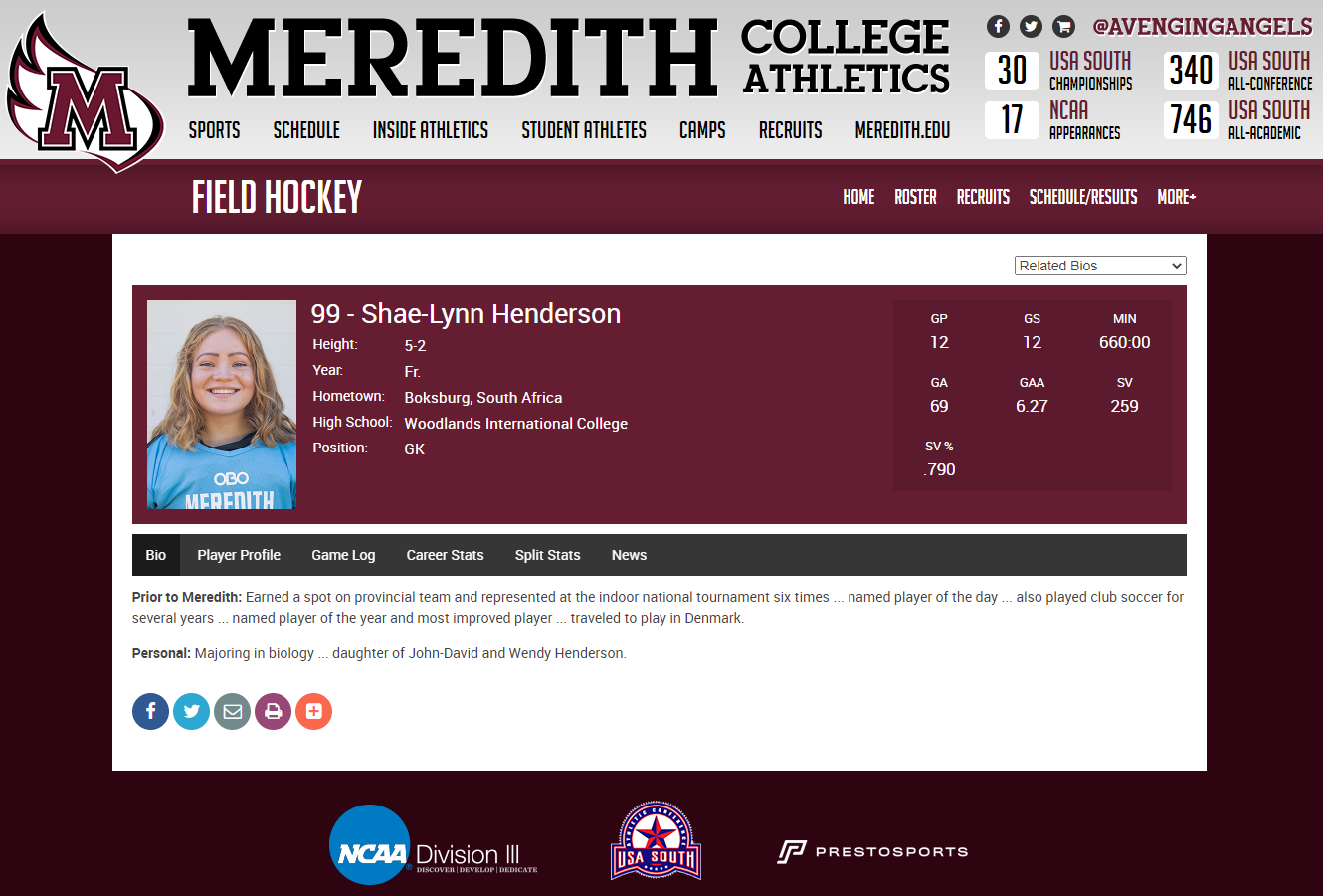 ShaeLynn Henderson BRUSA Sports