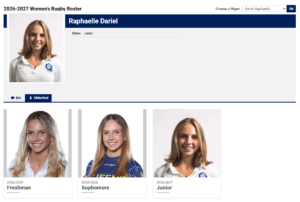Raphaelle Dariel - women's rugby scholarship USA