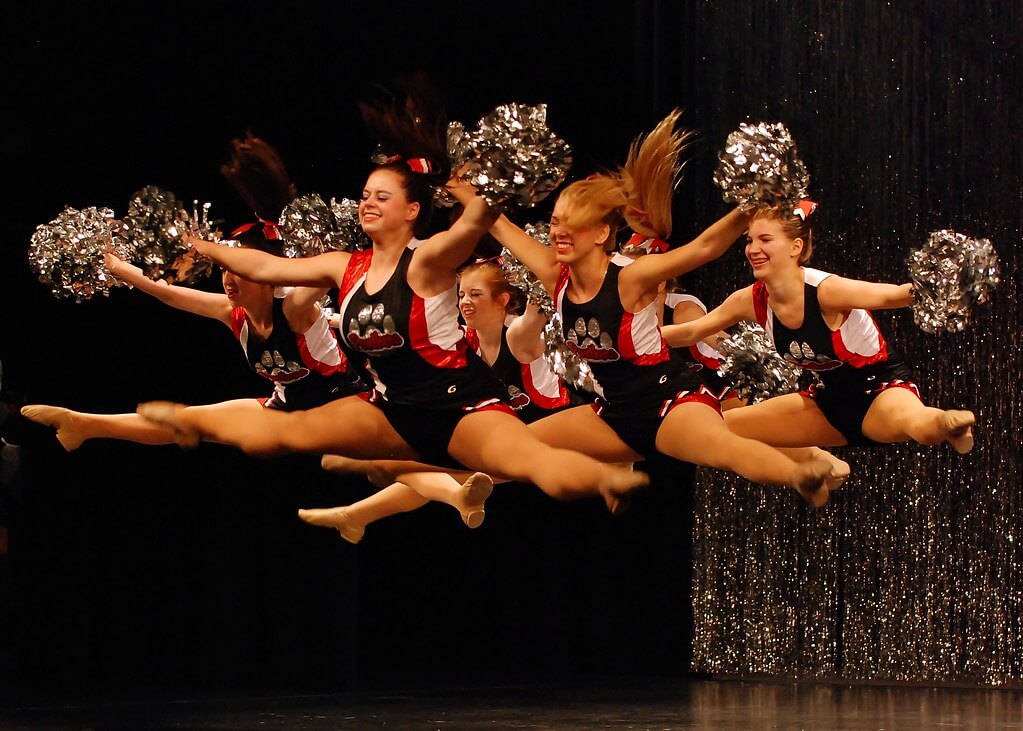 College dance team