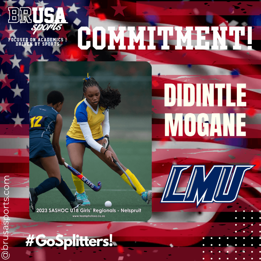 Didintle Mogane field hockey scholarship athlete at Lincoln Memorial University