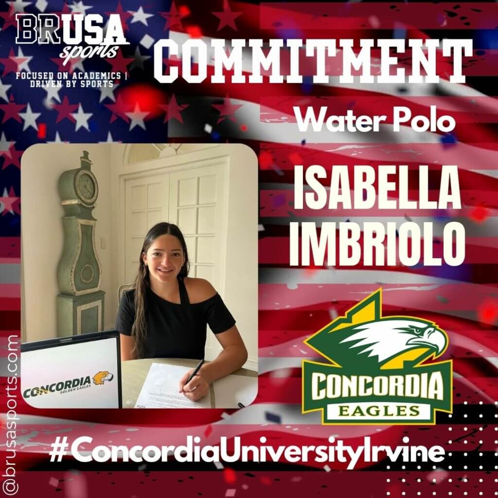 Water Polo - College Recruit - Isabella Imbriolo