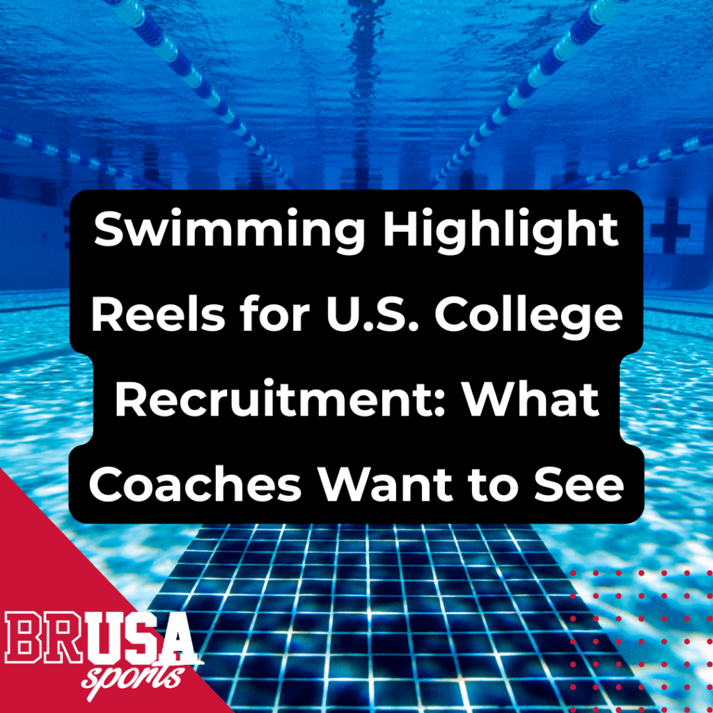 swimming highlight reel