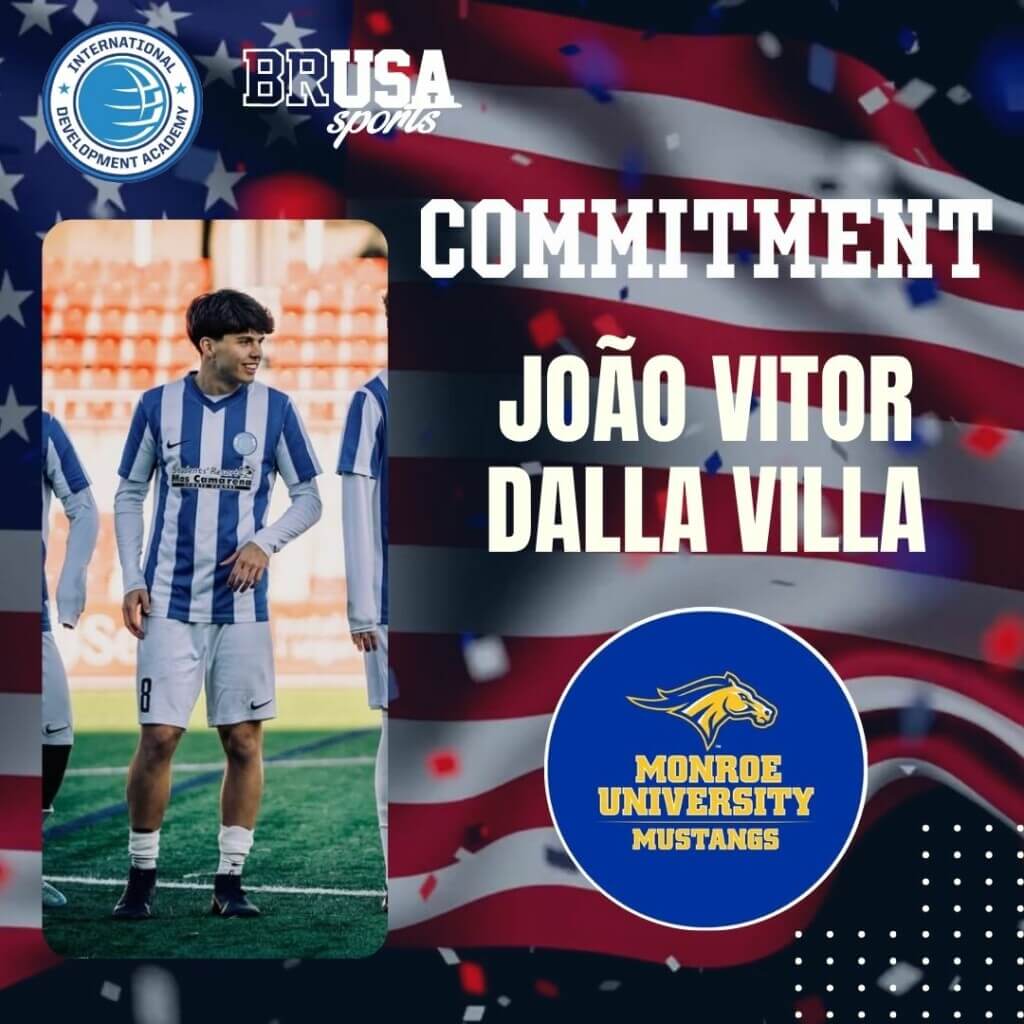 Brazilian soccer player at Monroe University