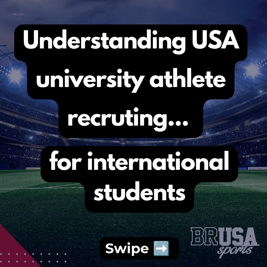 USA university athlete recruitment