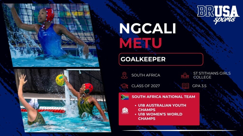 Fall 2027 water polo goalkeeper - Ngcali Metu