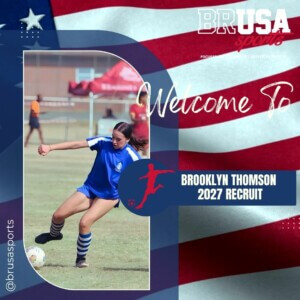 Brooklyn Thomson Fall 2027 womens soccer recruit