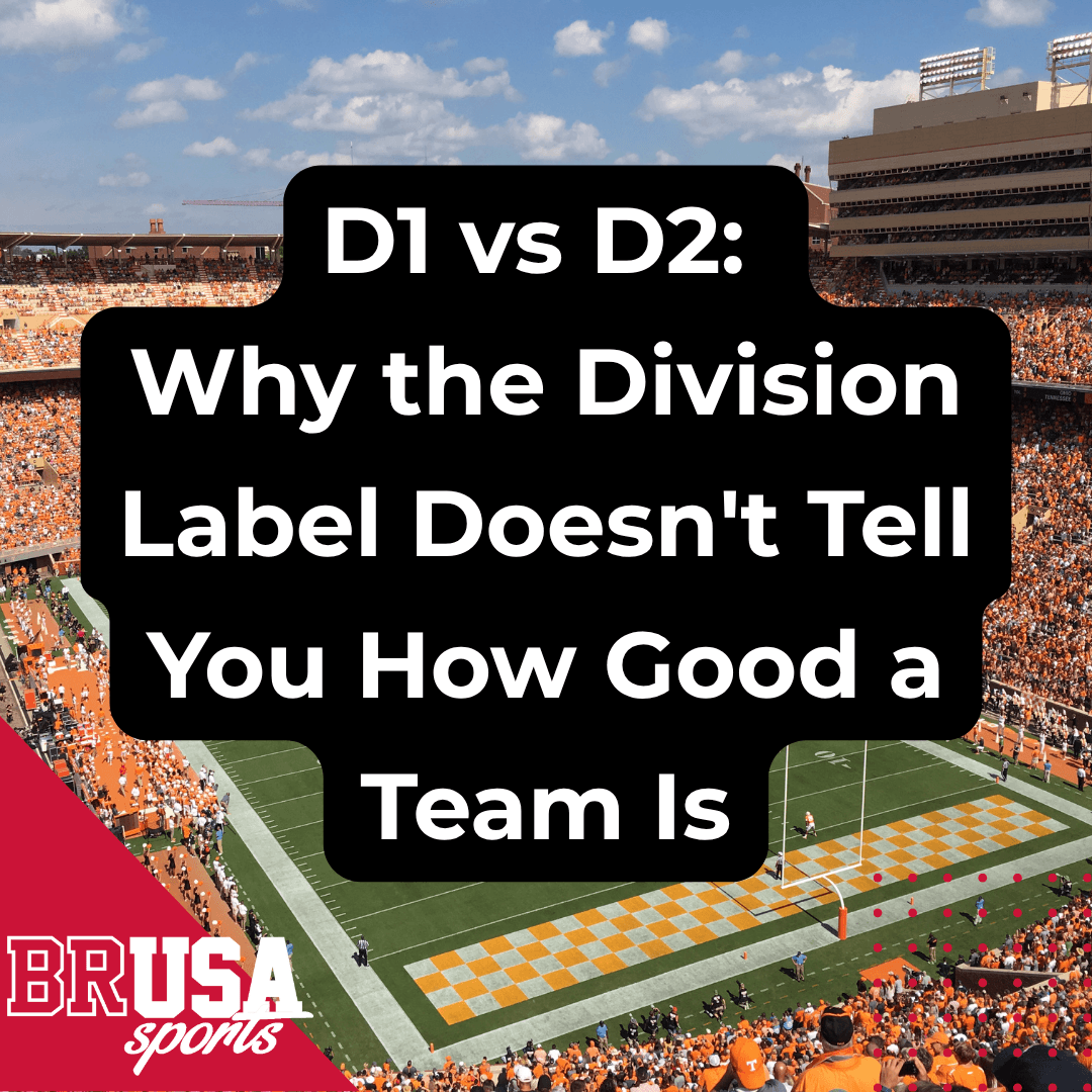 NCAA D1 vs D2